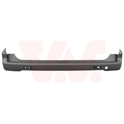 Pare-choc arrière avec découpes pour réflecteurs