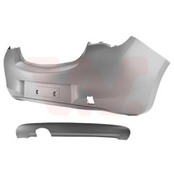 Pare-choc arrière en primer