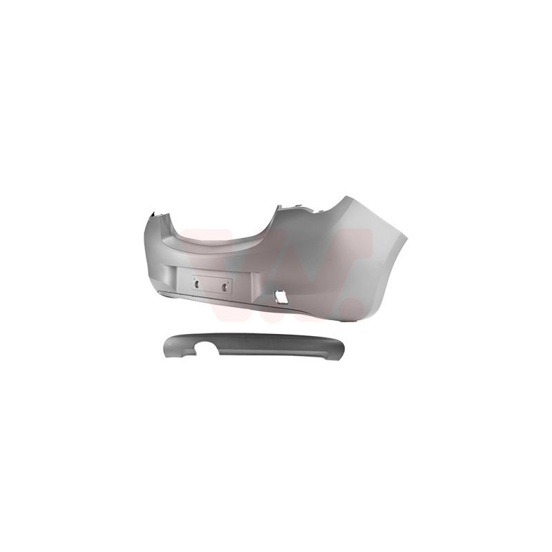 Pare-choc arrière en primer