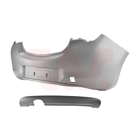 Pare-choc arrière en primer