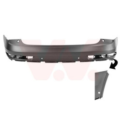 PARE-CHOC ARRIERE EN PRIMER  ParkAssist (4 Trous) 