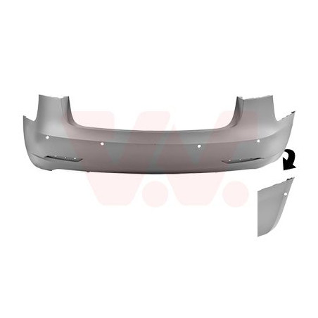 Pare-choc arrière en primer