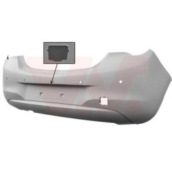 Pare-choc arrière en primer