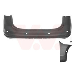 Pare-choc arrière en primer