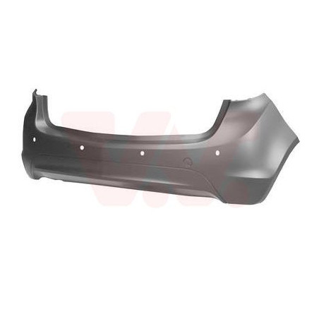 Pare-choc arrière en primer