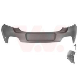 Pare-choc arrière en primer