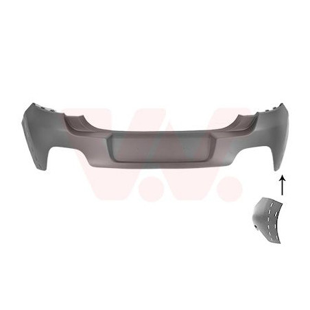 Pare-choc arrière en primer