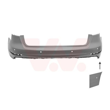 Pare-choc arrière en primer