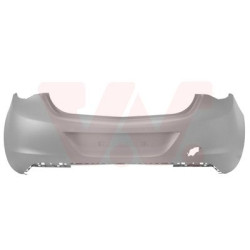 Pare-choc arrière en primer