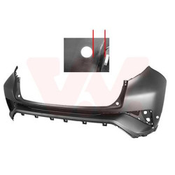 Pare-choc arrière en primer