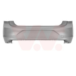 Pare-choc arrière en primer