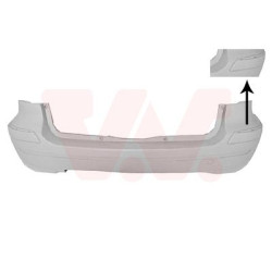 Pare-choc arrière en primer