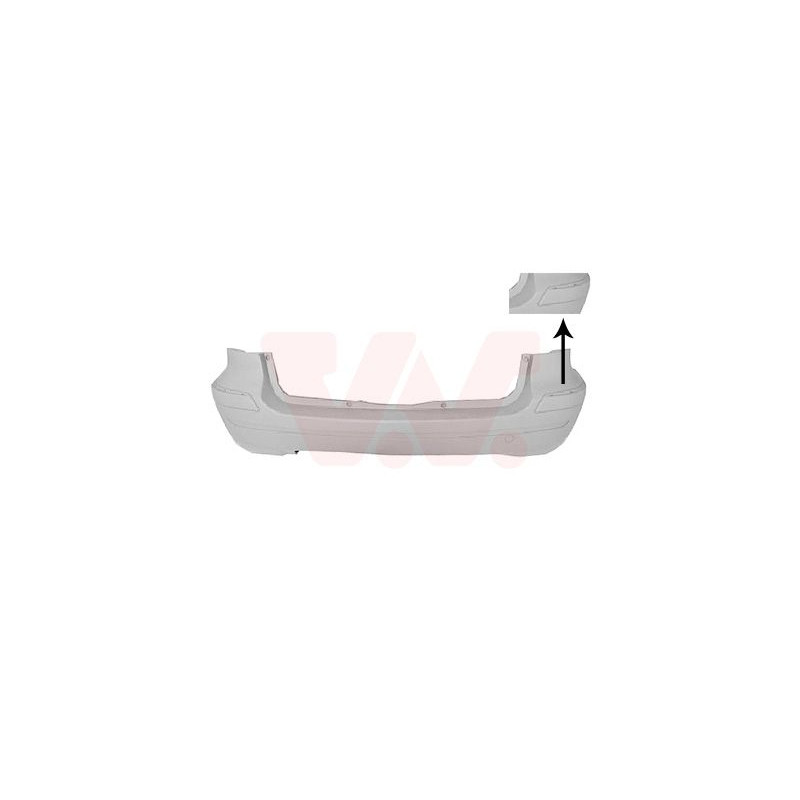 Pare-choc arrière en primer