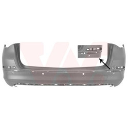 Pare-choc arrière en primer