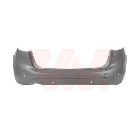 Pare-choc arrière en primer 18  active tourer basic  4 trous pour parkcontrol sans trous pour moulure