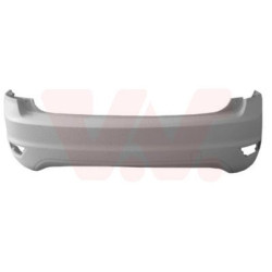 Pare-choc arrière en primer