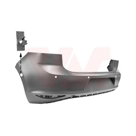 Pare-choc arrière en primer