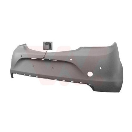 Pare-choc arrière en primer