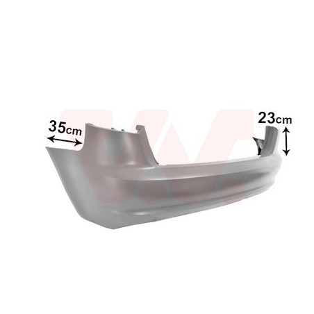 Pare-choc arrière en primer