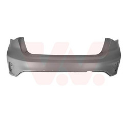 Pare-choc arrière en primer active 5-portes (pas break) sans trous pour parkcontrol