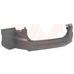 Pare-choc arrière en primer break sans trous pour parkcontrol pas cross