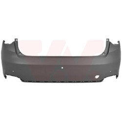 Pare-choc arrière en primer cross 5-portes  3 trous pour parkcontrol