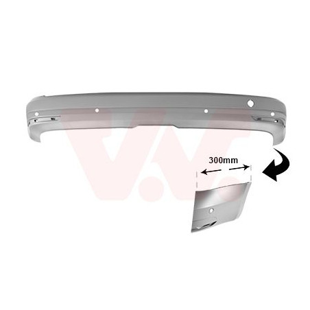 Pare-choc arrière en primer