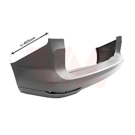 Pare-choc arrière en primer