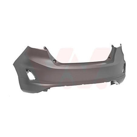 Pare-choc arrière en primer st-line sans trous pour parkcontrol