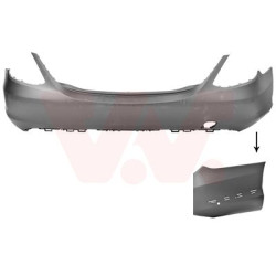 Pare-choc arrière en primer