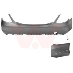 Pare-choc arrière en primer