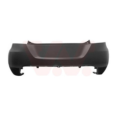 Pare-choc arrière en primer sport sans trous pour parkcontrol