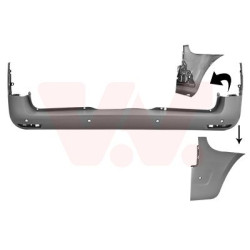 Pare-choc arrière en primer