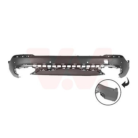 Pare-choc arrière partie inférieure