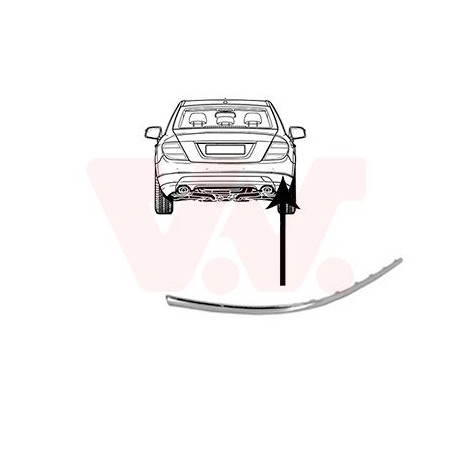 Profile ou ctc pare-choc arrière droit