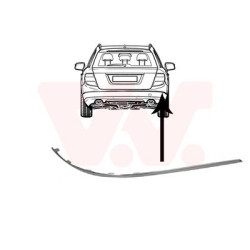 Profile ou ctc pare-choc arrière droit