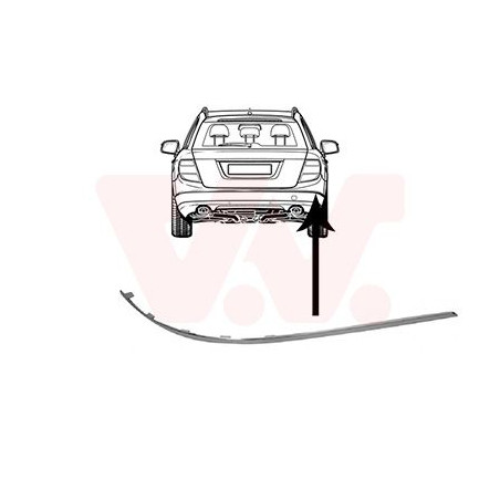 Profile ou ctc pare-choc arrière droit