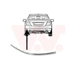 Profile ou ctc pare-choc arrière gauche