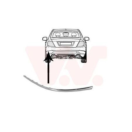 Profile ou ctc pare-choc arrière gauche