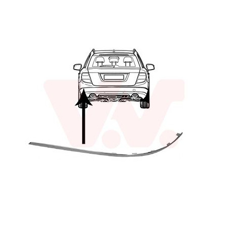 Profile ou ctc pare-choc arrière gauche