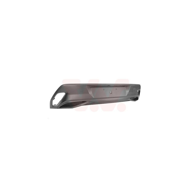 Spoiler inférieur active pack 5-portes hatchback pas break (sw) noir texturé sans trous pour parkcontrol