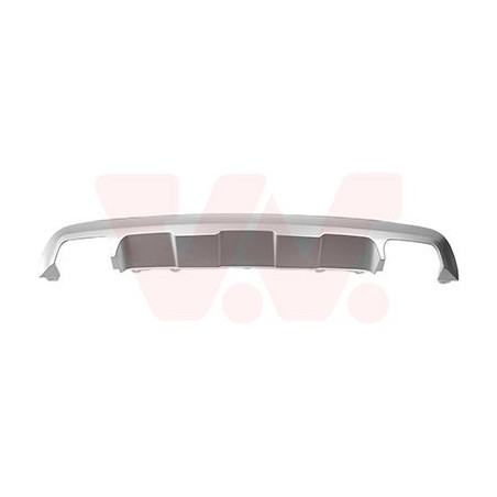 Spoiler inférieur gris argenté pas amg-pack