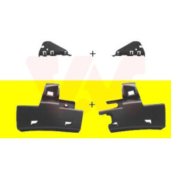 Support pare-choc  arrière intérieur gch-droit