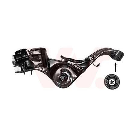 Suspension de roue arrière droite