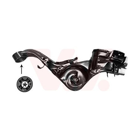 Suspension de roue arrière gauche