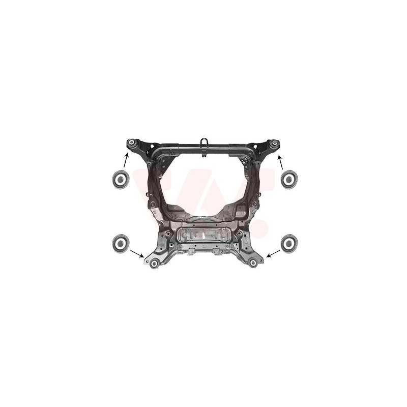 Berceau avant - support moteur