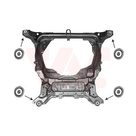 Berceau avant - support moteur