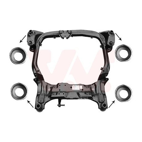 Berceau avant - support moteur