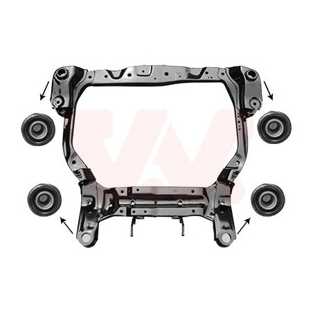 Berceau avant - support moteur