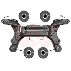 Berceau avant - support moteur